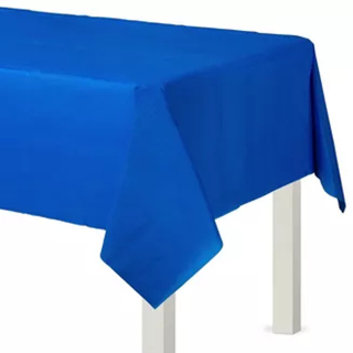 Asztalterítő, 137x274cm műanyag Party | Kék