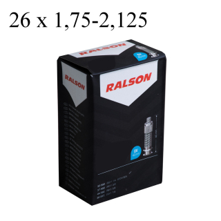 Tömlő, 26x1,75-2,125 DV Ralson 40mm