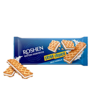 Ostya, Roshen 142g Extra Crunch Tej-Vaníla