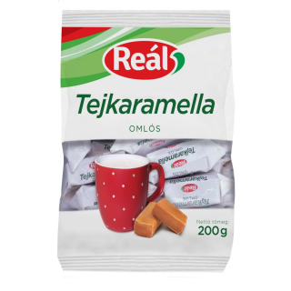 Cukorka, Tejkaramella 200g Reál
