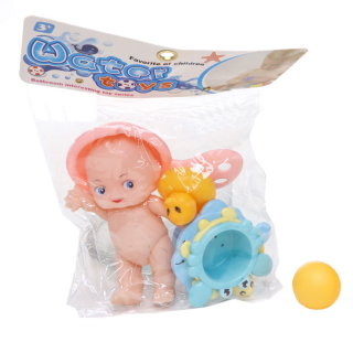 Lányos játék, Kádjáték baba + játékok No.838 BB8387