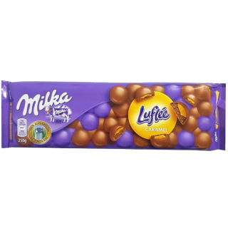 Csokoládé, Milka 250g Luflé Caramel