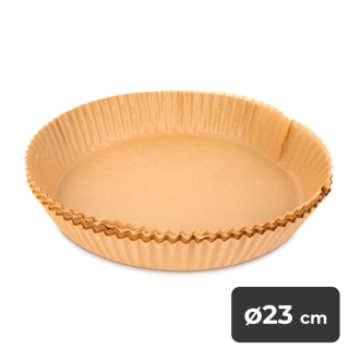 Sütőpapír, Air fryer sütőpapír - olaj nélküli sütőhöz | kör | 23cm | 50db/cs