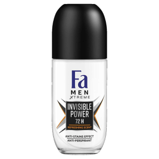 Golyós Deo, Fa Roll-On 50ml Xtreme Invisible Men