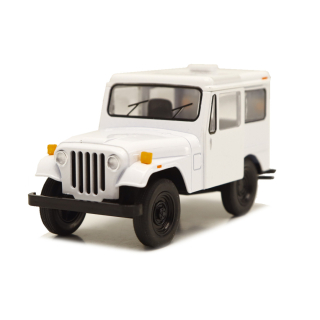 Fiús játék, Autómodell fém Jeep 1971