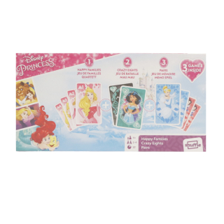 Kártya, Disney hercegnők 3 pakli díszdobozban