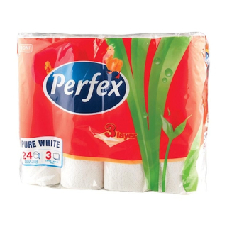 WC papir, Perfex 24tek 3 rétegű