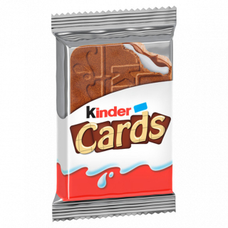 Csokoládé, Kinder Cards T2*2 25,6g