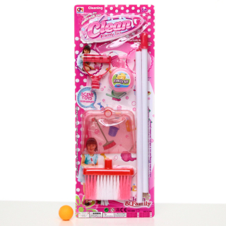 Lányos játék, Takarító szett rózsaszinű CJ-0907833