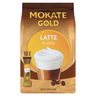 Instant kávé, Mokate 14g Gold Latte 10db