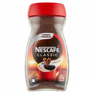 Instant kávé, Nescafé 200g Classic Üveges