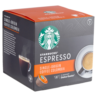 Kávé Kapszulás, Nescafe Dolce G. 12db Starbucks Colombia Medium Roast Espresso