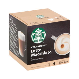 Kávé Kapszulás, Nescafe Dolce G. 12db Starbucks Latte Macchiato