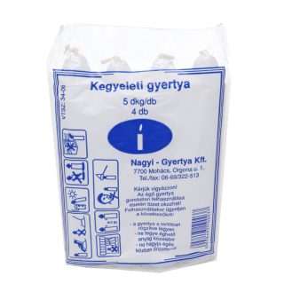 Gyertya, 5dkg/4db/cs