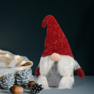 Dísz, Karácsonyi skandináv manó 2 féle 36 cm, több szinben gyártott termék!