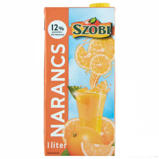 Üdítőital, Szobi 1l Narancs 12% 