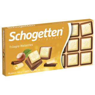 Csokoládé, Schogetten 100g Trilógia