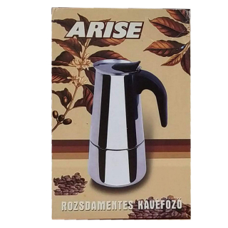Kávéfőző, 4 személyes INOX Arise KPS-400