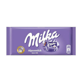 Csokoládé, Milka 100g Tej