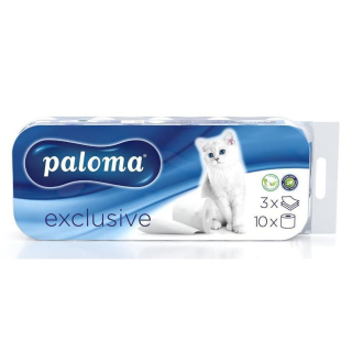 WC papir, Paloma Extra Soft 3rtg | 10tek | Fehér