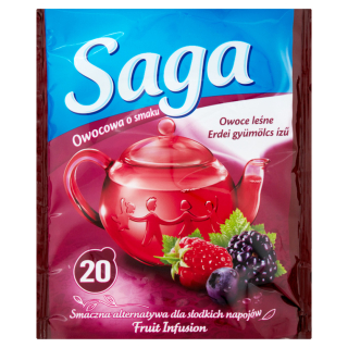 Tea, Saga Erdei gyümölcs ízű 20x1,7g