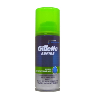 Borotvagél, Gillette 75ml Borotvazselé Series Érzékeny bőrre
