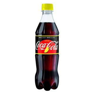 Üdítőital, Coca-Cola 0,5l Zero Lemon