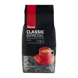Kávé, Bravos 1kg szemes, Espresso