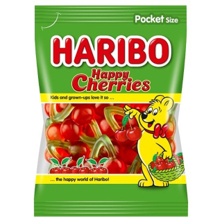 Gumicukor, Haribo 100g Happy Cherries