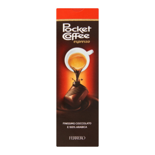 Csokoládé, Ferrero T5 62,5g Pocket Caffee