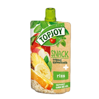 Üdítőital, Topjoy Snack Trópusi-Rizs 100g
