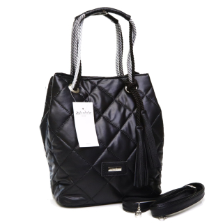 Új Női táska, Zellia, C200 matt, Fekete