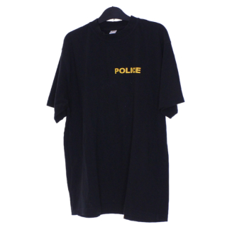 Police póló Felnőtt jelmez, Méret: L