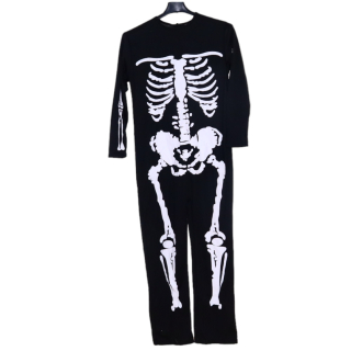 Csontváz Halloween Felnőtt jelmez, Méret: L