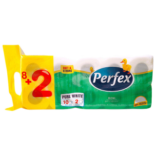WC papir, Perfex 8+2, 2 réteg