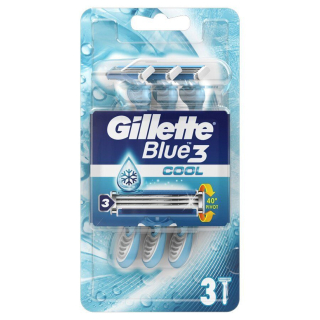 Eldobható borotva, Gillette Blue3 3db Cool