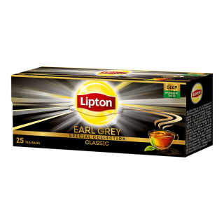Tea, Lipton Earl Grey 25x1,5g