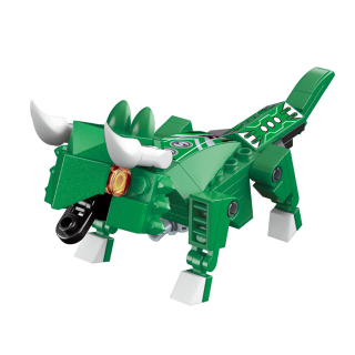 Építő játék, Qman 41105-2 | Lego kompatibilis | Tirranoszaurusz hadúr 2