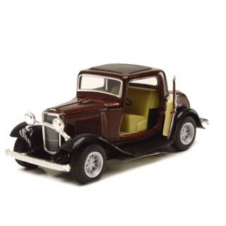 Fiús játék, Autómodell fém 1932 Ford Model 3 Window Coupe