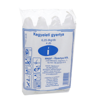 Gyertya, 6,25dkg/4db/cs