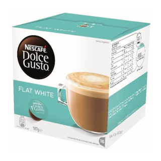 Kávé Kapszulás, Nescafe Dolce G. 16db Flat White