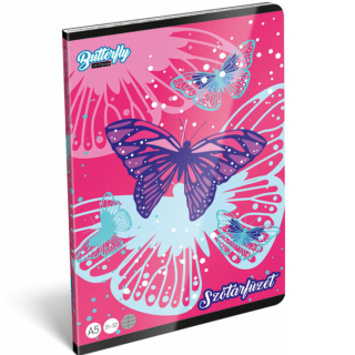 Füzet, A/5 szótár LizzyCard Lollipop Cute Butterfly