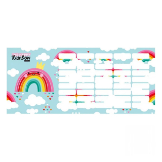 Órarend, Lizzy Card Mini Happy Rainbow