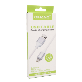 Kábel, USB-Iphone 1,5m QH-C1004 Lighting
