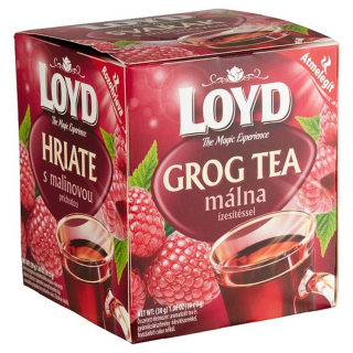 Tea, Loyd Grog 10*3g Málna