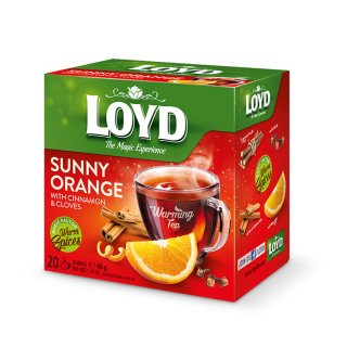 Tea, Loyd 20x2g Warm.Narancs&Fahéj