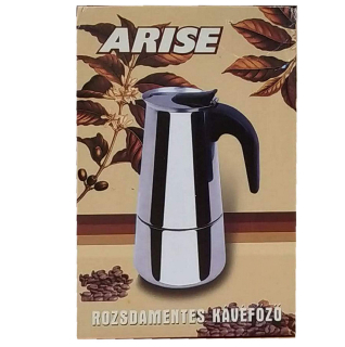 Kávéfőző, 2 személyes INOX Ariste KPS-200