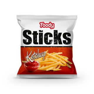Kréker, Foody Sticks 30g Ketchup