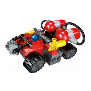 Építő játék, Qman 1410-7 | Lego - kompatibilis | 66db | Fantom quad