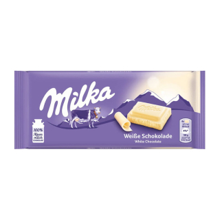 Csokoládé, Milka 100g Weisse schoko